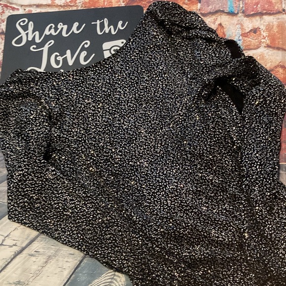 Issue New York Illusion Gown in Black/Silver| Sz M - Picture 4 of 12